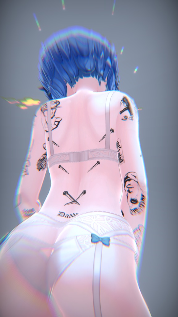 Simple Tattoos Imeris 入れ墨 *テクスチャ* モデル「イメリス」 / HD