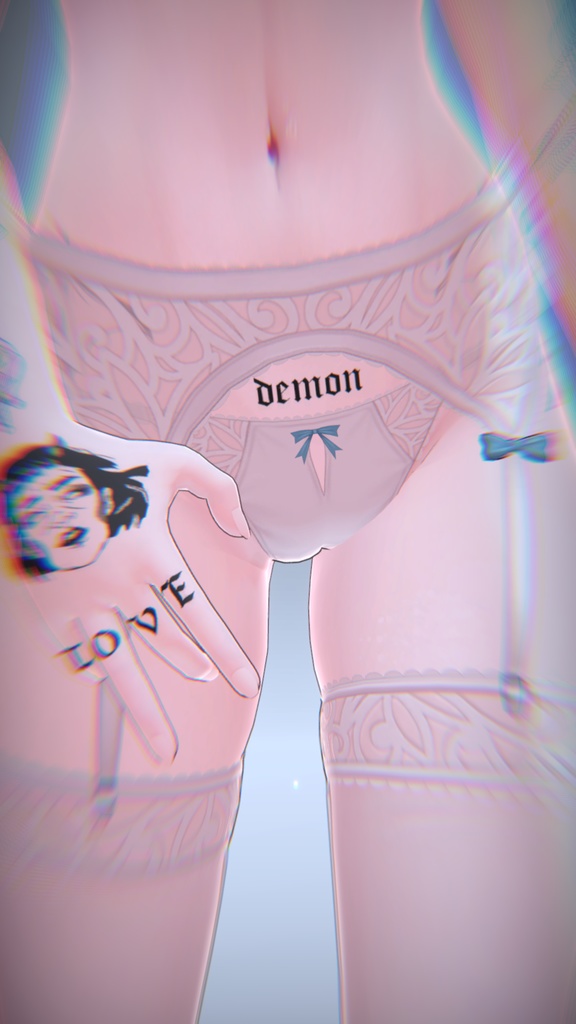 Simple Tattoos Imeris 入れ墨 *テクスチャ* モデル「イメリス」 / HD