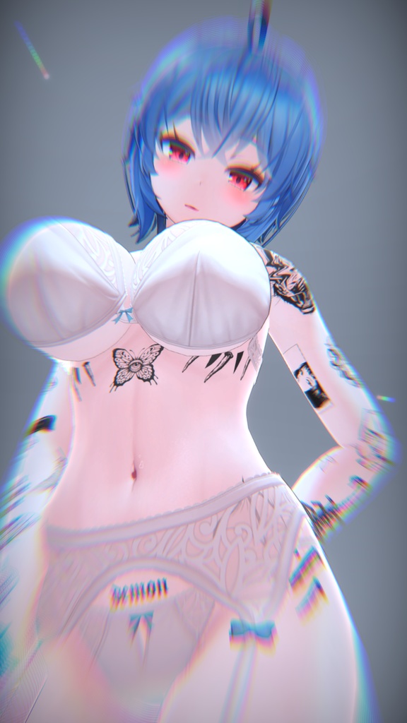 Simple Tattoos Imeris 入れ墨 *テクスチャ* モデル「イメリス」 / HD