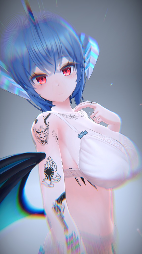 Simple Tattoos Imeris 入れ墨 *テクスチャ* モデル「イメリス」 / HD