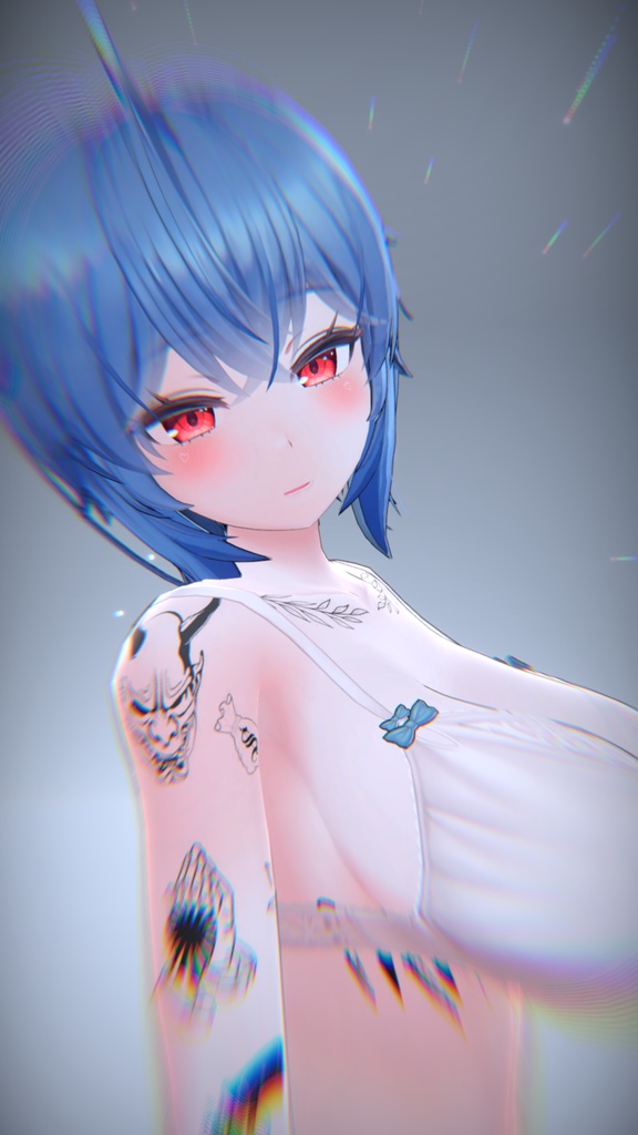 Simple Tattoos Imeris 入れ墨 *テクスチャ* モデル「イメリス」 / HD