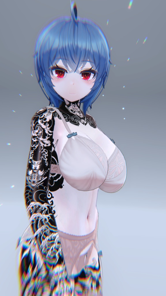 Traditional Tattoos Imeris 入れ墨 *テクスチャ* モデル「イメリス」 / HD