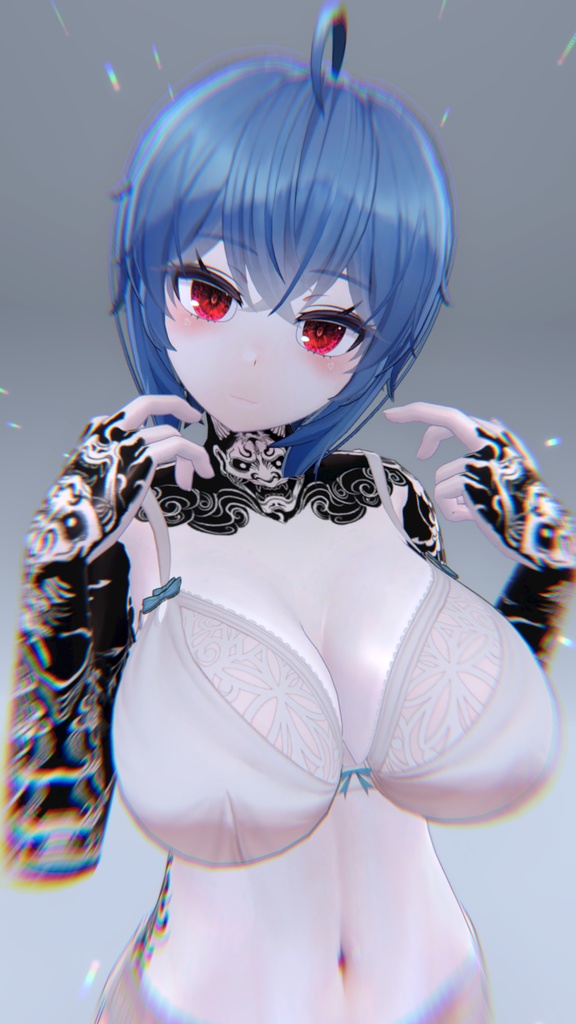 Traditional Tattoos Imeris 入れ墨 *テクスチャ* モデル「イメリス」 / HD