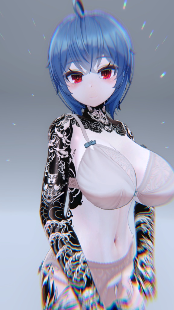 Traditional Tattoos Imeris 入れ墨 *テクスチャ* モデル「イメリス」 / HD