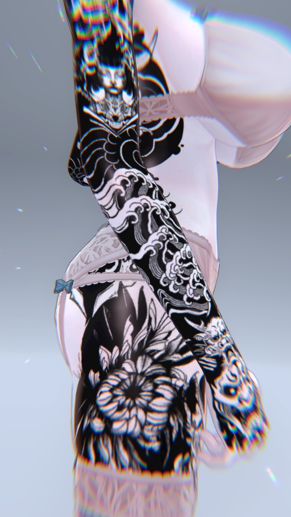 Traditional Tattoos Imeris 入れ墨 *テクスチャ* モデル「イメリス」 / HD