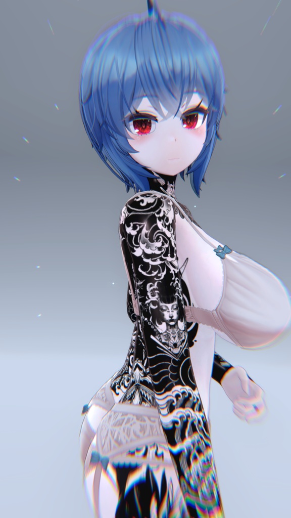 Traditional Tattoos Imeris 入れ墨 *テクスチャ* モデル「イメリス」 / HD