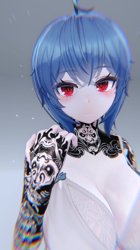 Traditional Tattoos Imeris 入れ墨 *テクスチャ* モデル「イメリス」 / HD