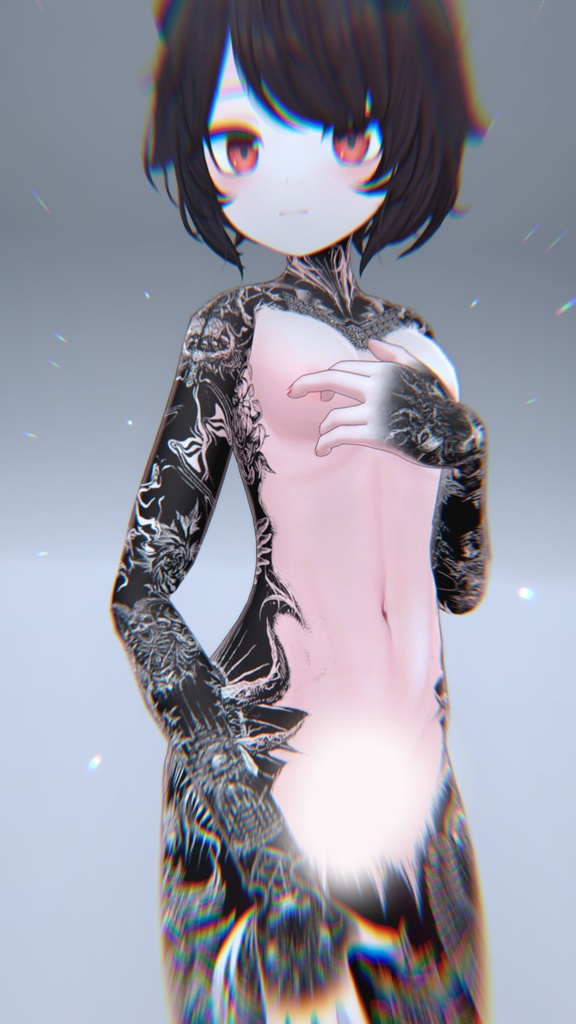 Vinz Tattoos Deltaflair 入れ墨 *テクスチャ* モデル「デルタフレア」