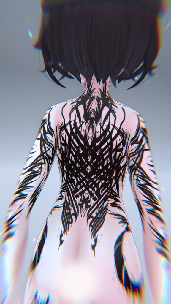 Gothic Tattoos Deltaflair 入れ墨 *テクスチャ* モデル「デルタフレア」