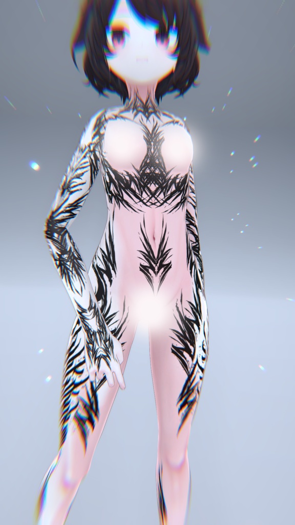 Gothic Tattoos Deltaflair 入れ墨 *テクスチャ* モデル「デルタフレア」