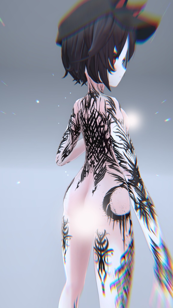 Gothic Tattoos Deltaflair 入れ墨 *テクスチャ* モデル「デルタフレア」