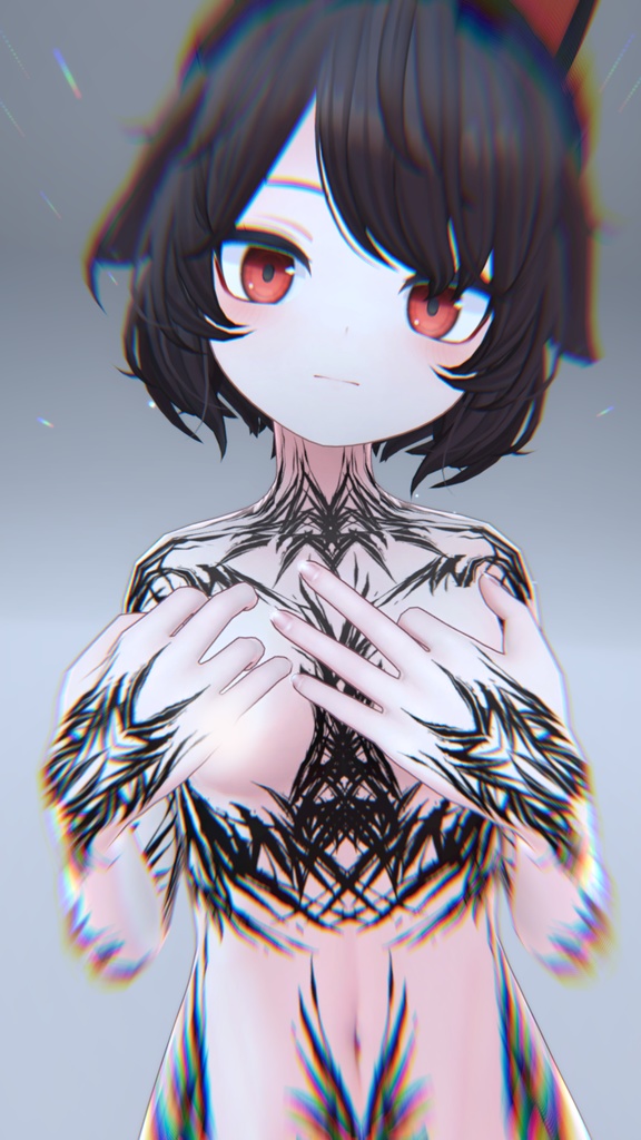 Gothic Tattoos Deltaflair 入れ墨 *テクスチャ* モデル「デルタフレア」