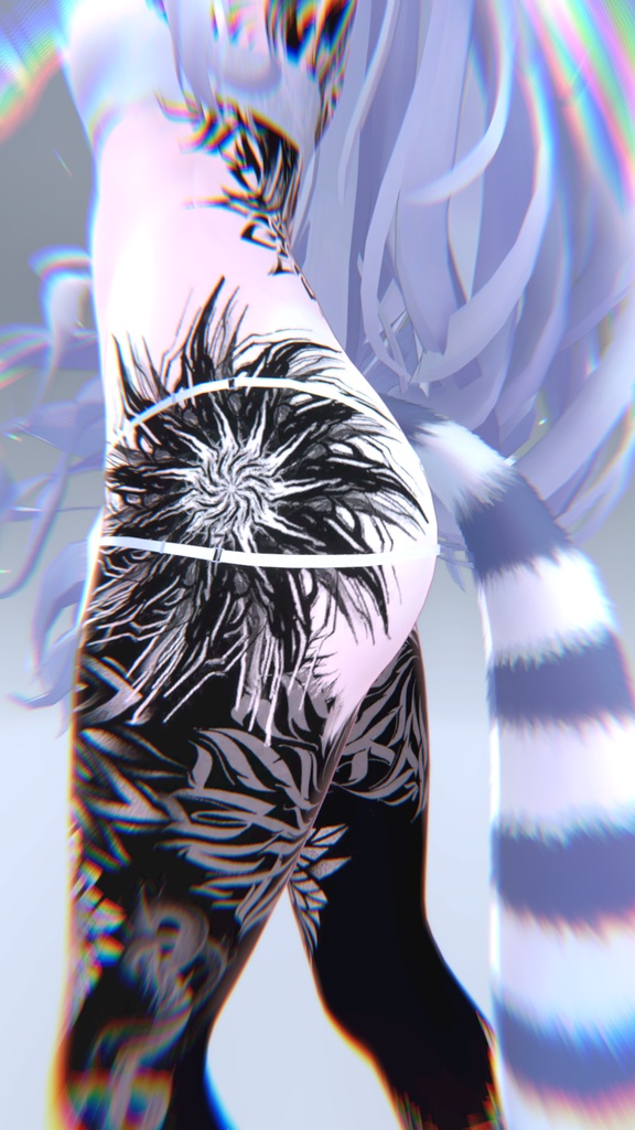 Mizuki Vinz Tattoos 入れ墨 *テクスチャ* モデル「瑞希」