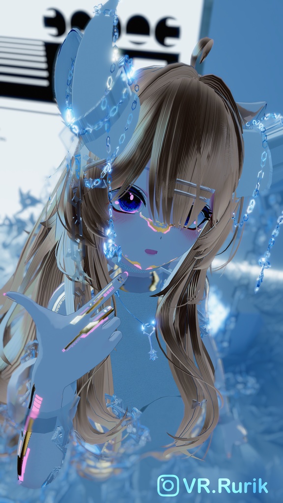 Gold Cyberpunk Mizuki テクスチャ 金「瑞希」HD