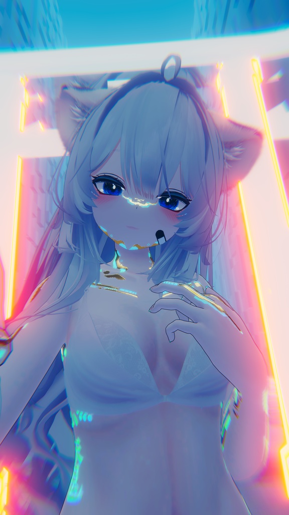 Gold Cyberpunk Mizuki テクスチャ 金「瑞希」HD