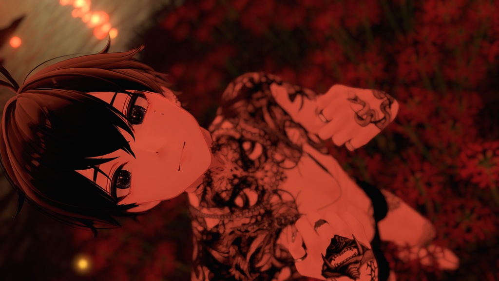 Komano Dragon Tattoos 入れ墨 *テクスチャ* モデル「狛乃」