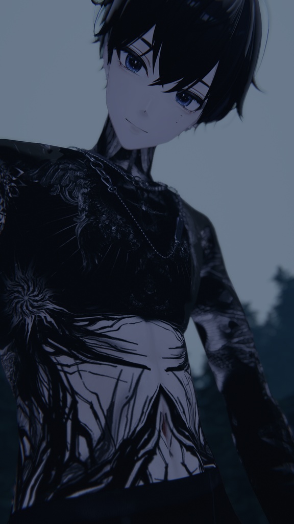 Komano Undead Tattoos 入れ墨 *テクスチャ* モデル「狛乃」