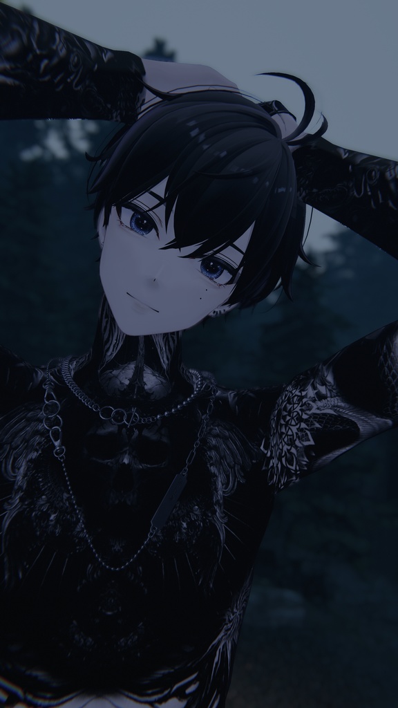 Komano Undead Tattoos 入れ墨 *テクスチャ* モデル「狛乃」