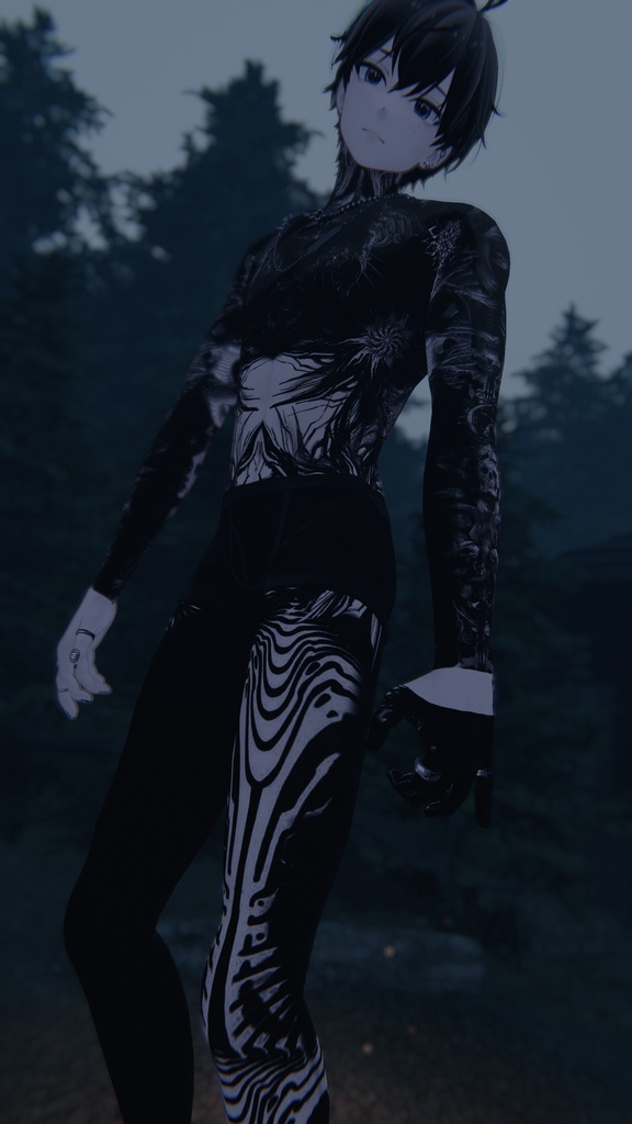 Komano Undead Tattoos 入れ墨 *テクスチャ* モデル「狛乃」