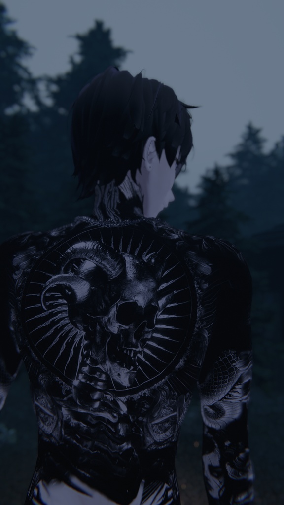 Komano Undead Tattoos 入れ墨 *テクスチャ* モデル「狛乃」