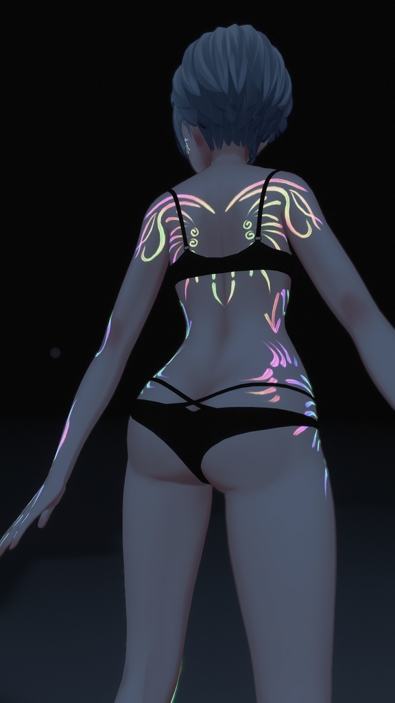👽☢️レイブ Rave Marks Texture 入れ墨 *テクスチャ*👽☢️