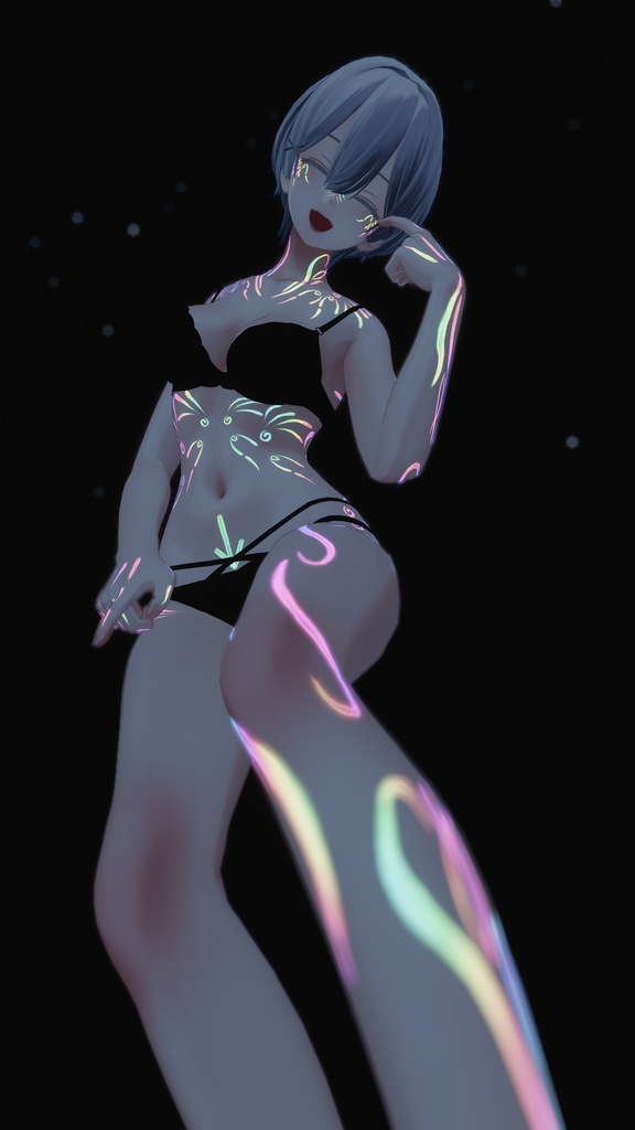 👽☢️レイブ Rave Marks Texture 入れ墨 *テクスチャ*👽☢️