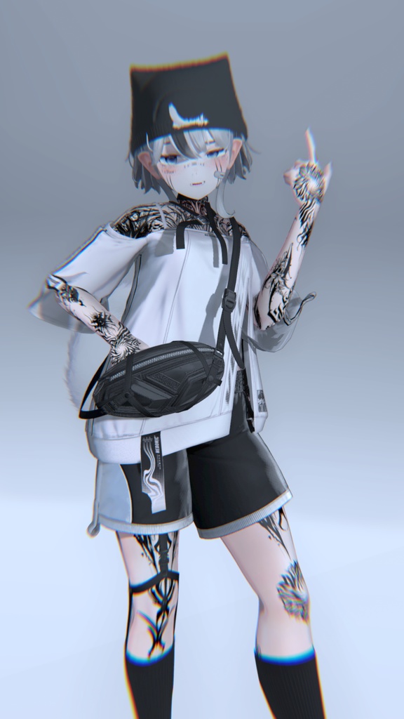 Dark Tattoos Velle 入れ墨 *テクスチャ* モデル「ヴェール・」/HD