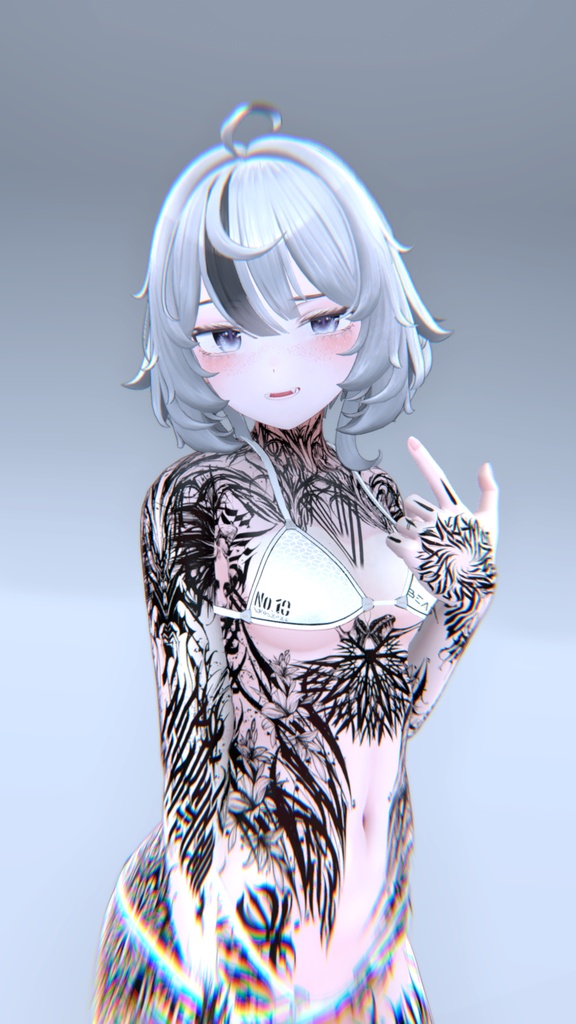 Dark Tattoos Velle 入れ墨 *テクスチャ* モデル「ヴェール・」/HD