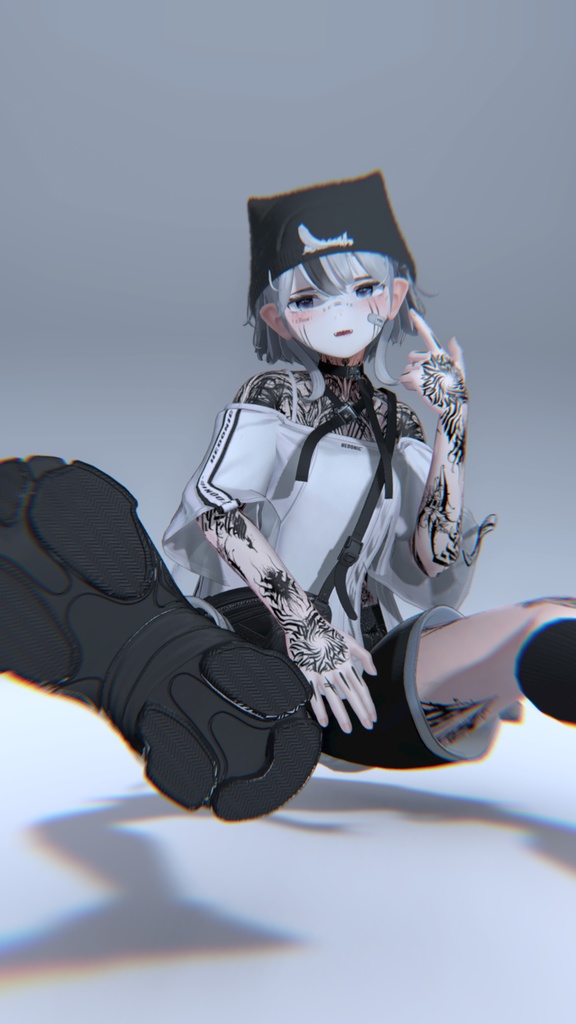 Dark Tattoos Velle 入れ墨 *テクスチャ* モデル「ヴェール・」/HD