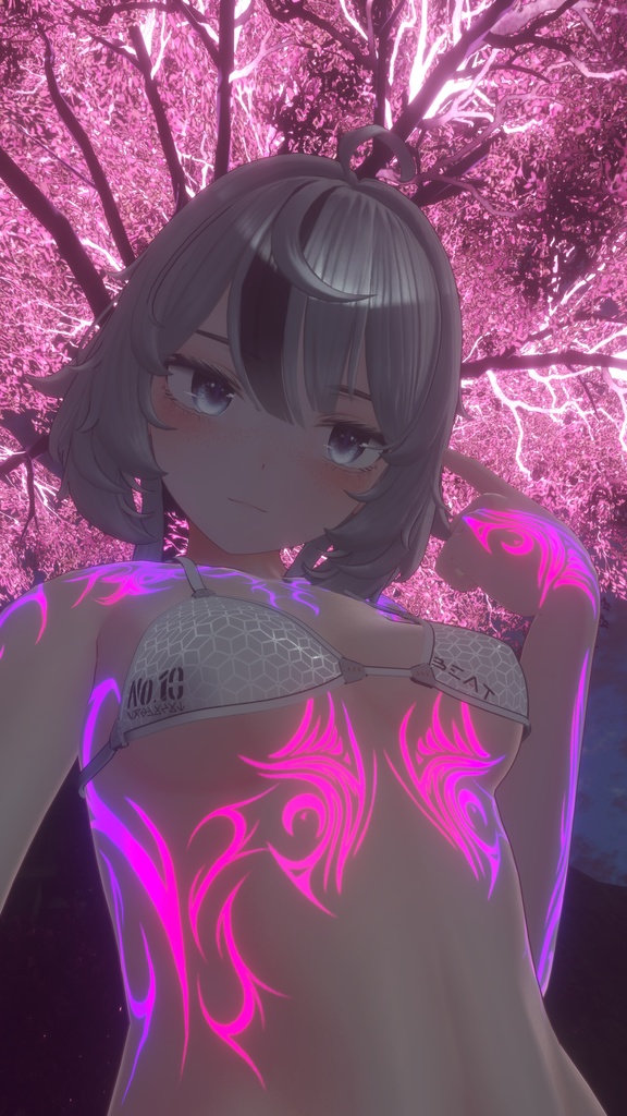 𓆩♡𓆪 Succubus Tattoos Velle 𓆩♡𓆪 入れ墨 *テクスチャ* モデル「ヴェール・」/HD