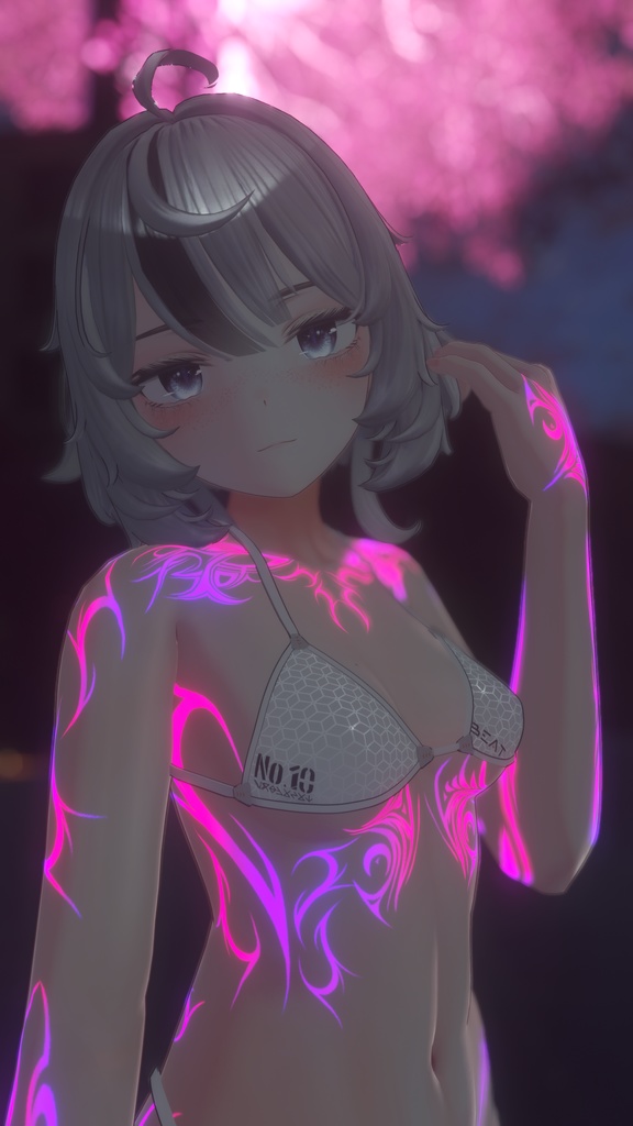 𓆩♡𓆪 Succubus Tattoos Velle 𓆩♡𓆪 入れ墨 *テクスチャ* モデル「ヴェール・」/HD