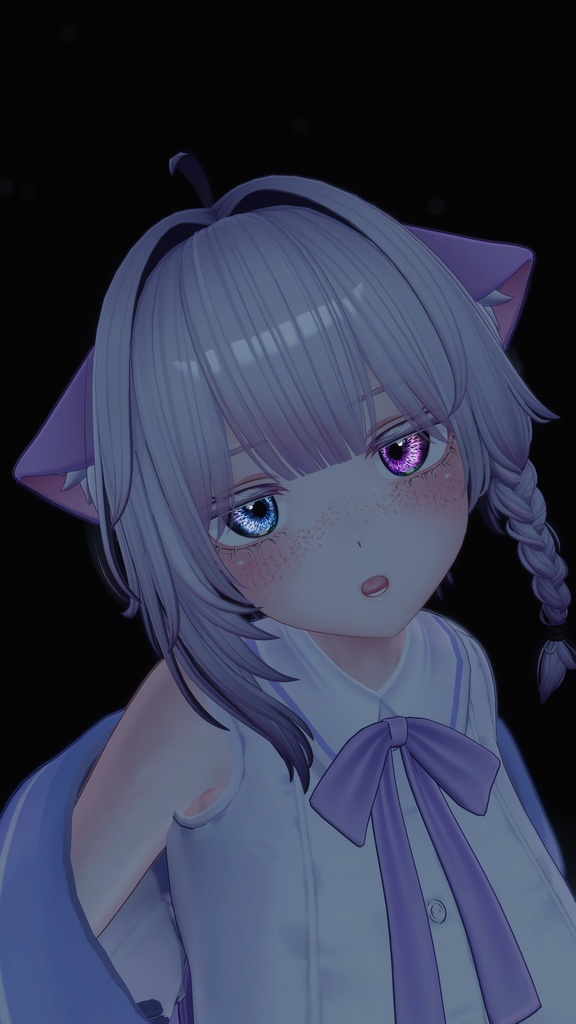 Moe Perfect Lashes&RealEyes-Freckles 完璧なまつげ - 目 4K