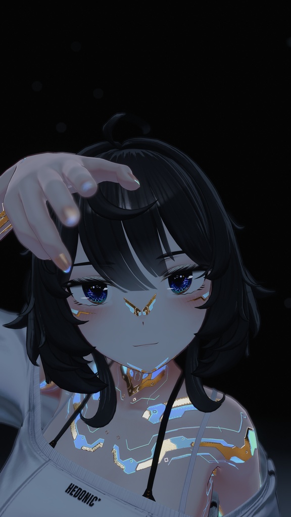 Gold Cyberpunk Velle テクスチャ 金「ヴェール・」HD