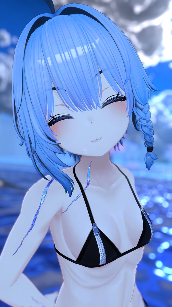 Rindo Ocean Tattoo 入れ墨 *テクスチャ* モデル「竜胆」/HD