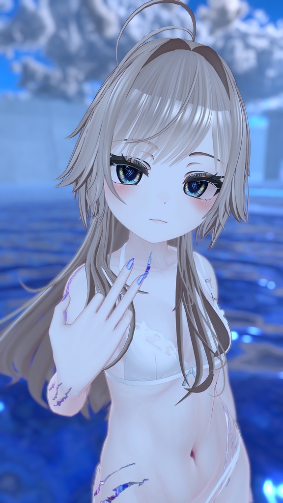 Manuka Ocean Tattoo 入れ墨 *テクスチャ* モデル「マヌカ」/HD