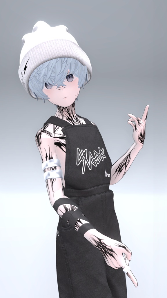 Grus Gothic Tattoos 入れ墨 *テクスチャ* モデル「Grus」/HD