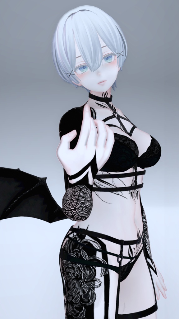 Shinra Blackout Tattoos 入れ墨 *テクスチャ* モデル「森羅」/HD