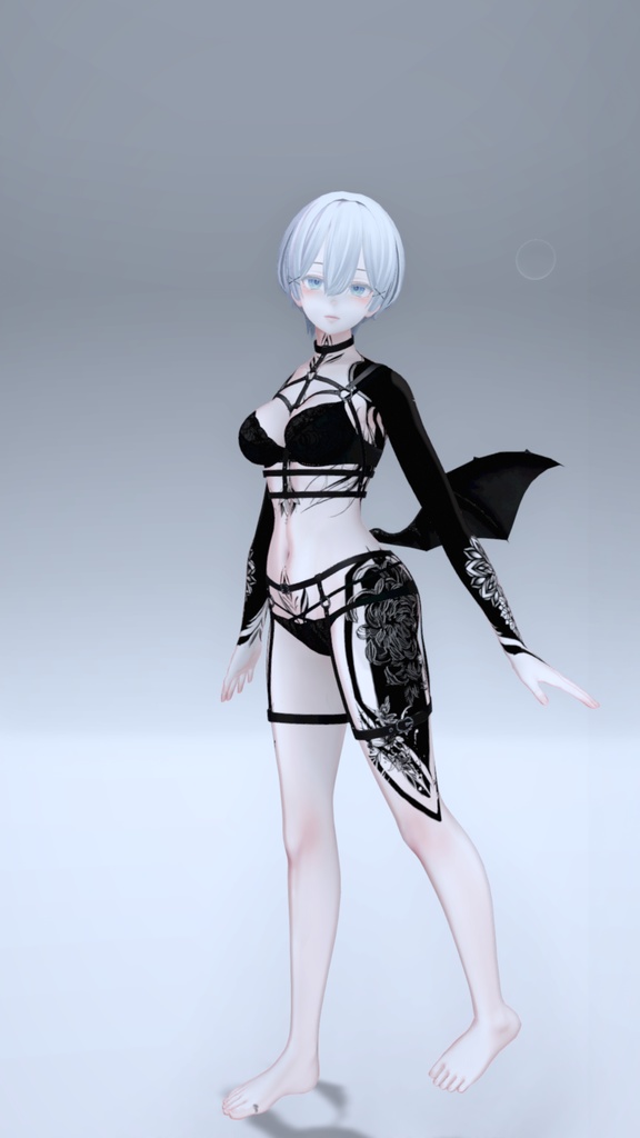 Shinra Blackout Tattoos 入れ墨 *テクスチャ* モデル「森羅」/HD