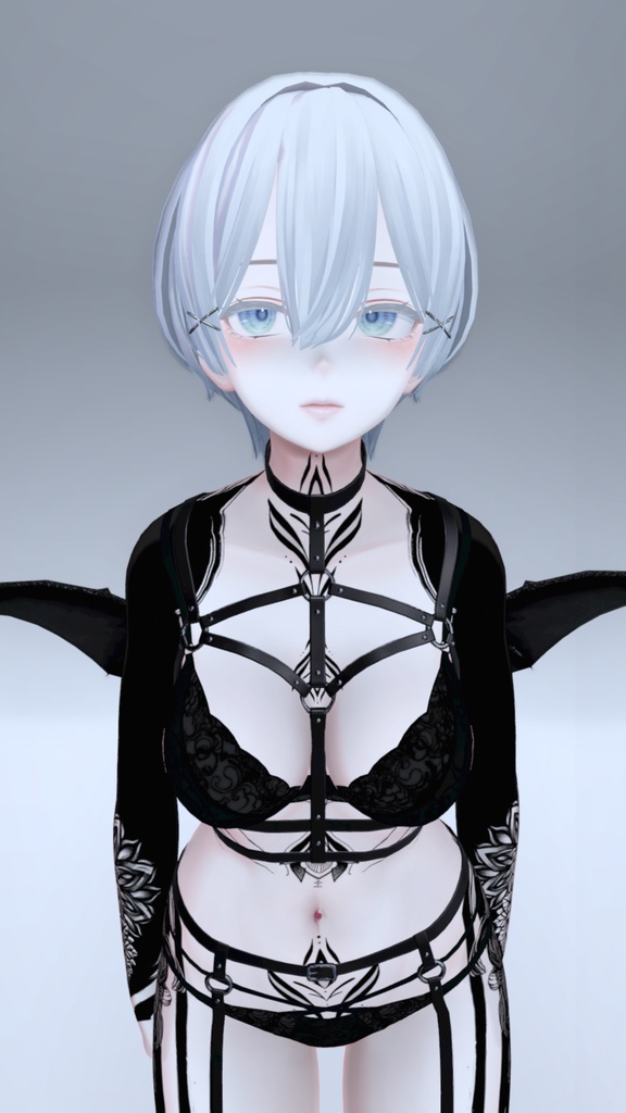 Shinra Blackout Tattoos 入れ墨 *テクスチャ* モデル「森羅」/HD