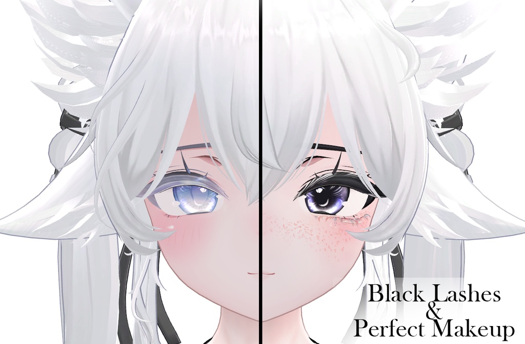 Sio Perfect Lashes&RealEyes-Freckles 完璧なまつげ - 目 4K
