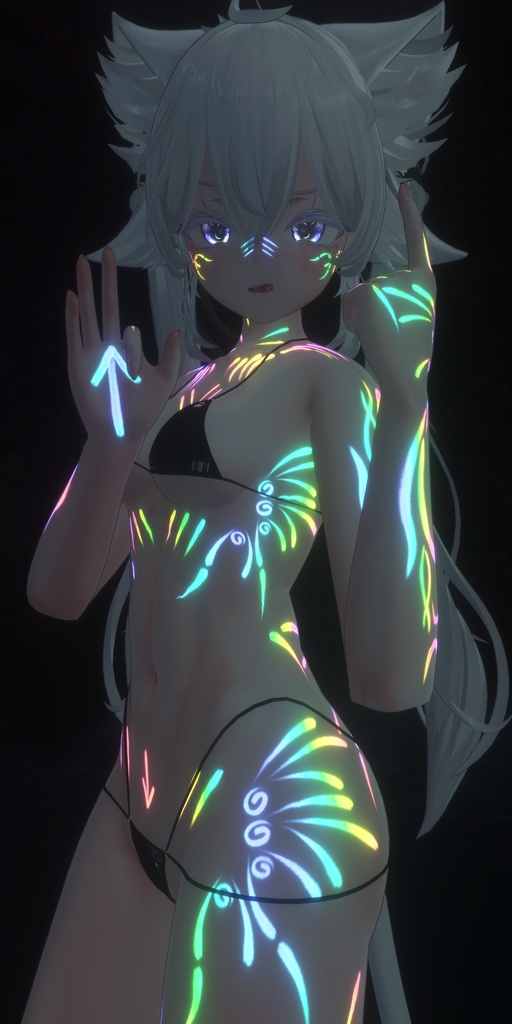 👽☢️レイブ Sio Rave Marks Texture 入れ墨 *テクスチャ*👽☢️
