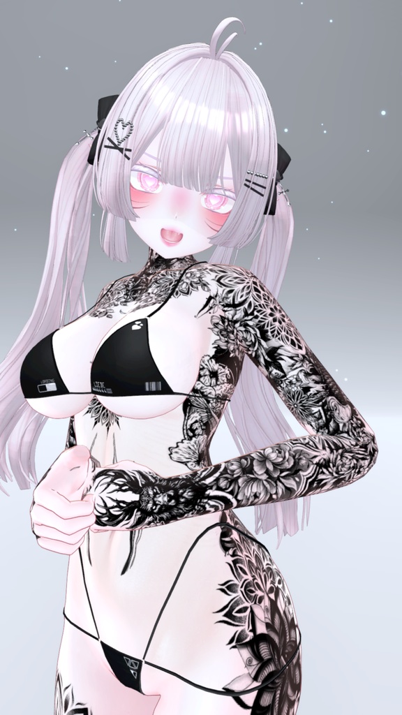 Moe Oni Tattoos 入れ墨 *テクスチャ* / HD 「萌」