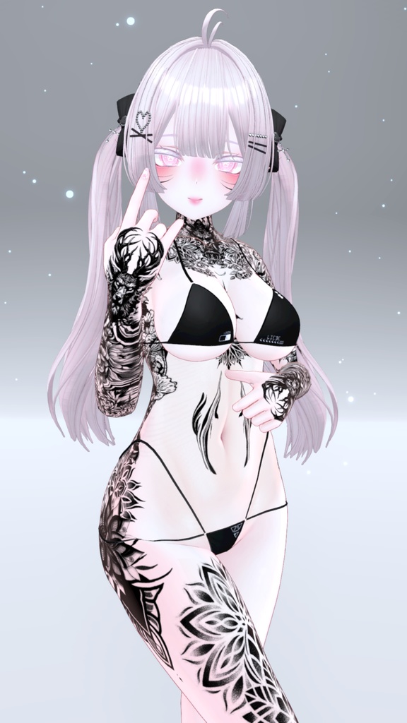 Moe Oni Tattoos 入れ墨 *テクスチャ* / HD 「萌」