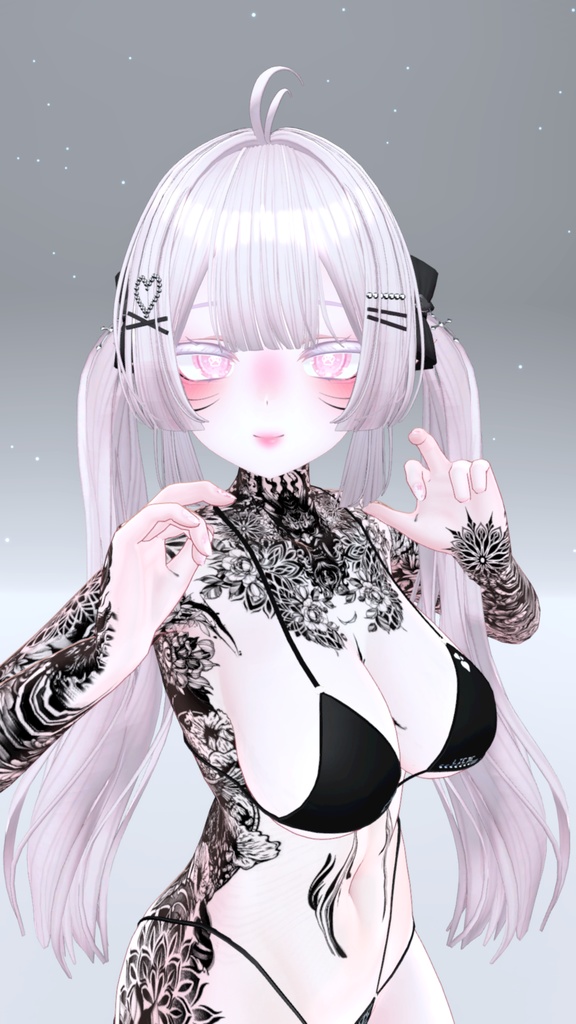 Moe Oni Tattoos 入れ墨 *テクスチャ* / HD 「萌」