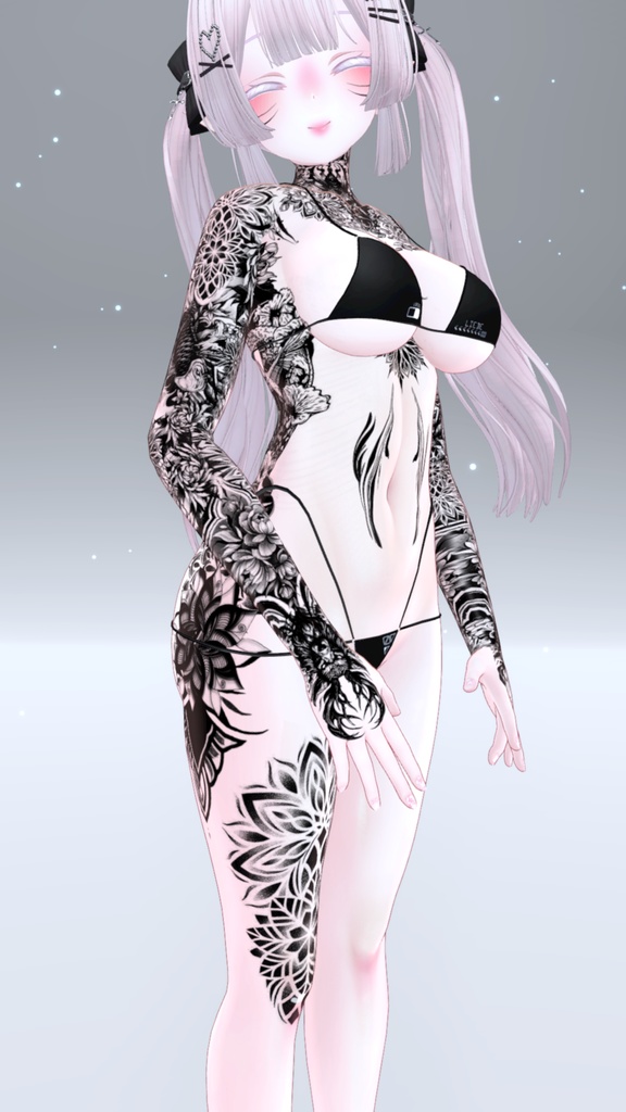 Moe Oni Tattoos 入れ墨 *テクスチャ* / HD 「萌」