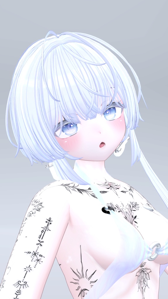 Sio Mystic Tattoos 入れ墨 *テクスチャ* モデル「しお」/HD