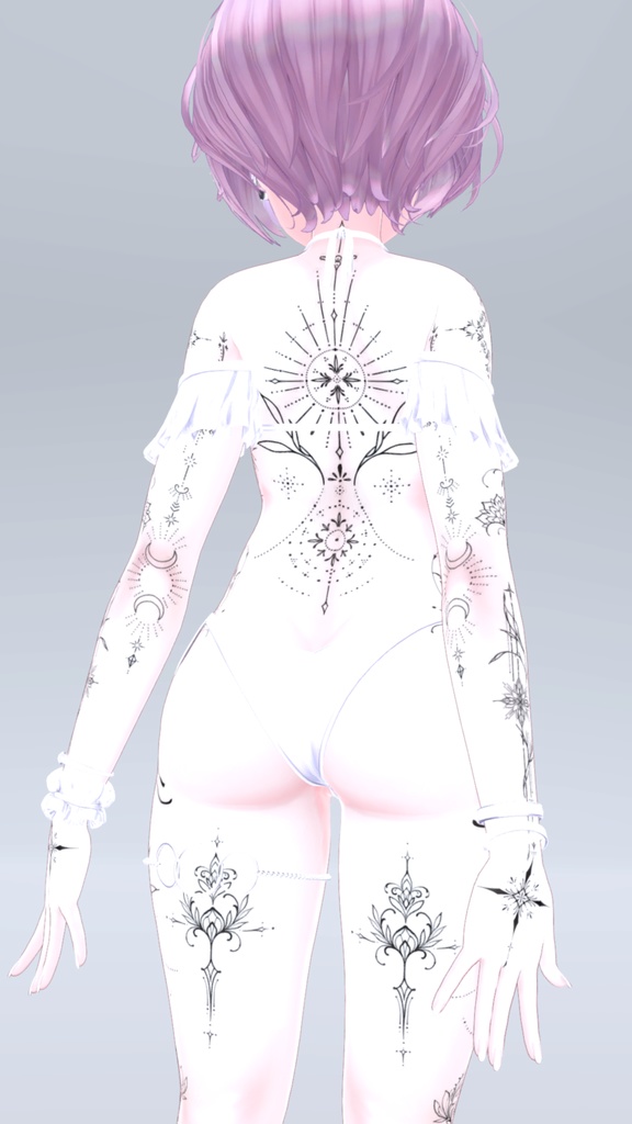 Selestia Mystic Tattoos 入れ墨 *テクスチャ* モデル「セレスティア」 / HD