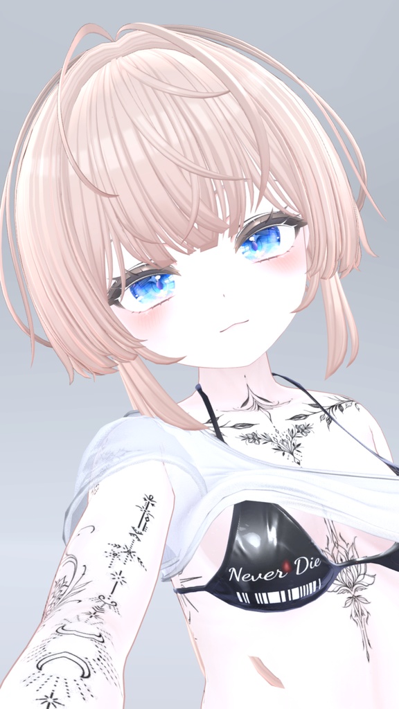 Manuka Mystic tattoos 入れ墨 *テクスチャ* モデル「マヌカ」/HD