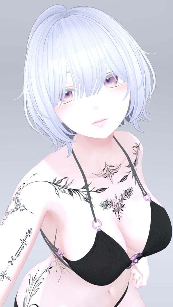 Shinra Mystic Tattoos 入れ墨 *テクスチャ* モデル「森羅」/HD