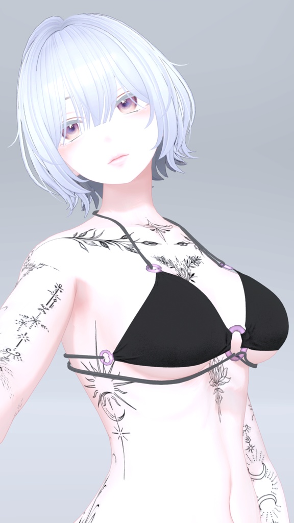 Shinra Mystic Tattoos 入れ墨 *テクスチャ* モデル「森羅」/HD